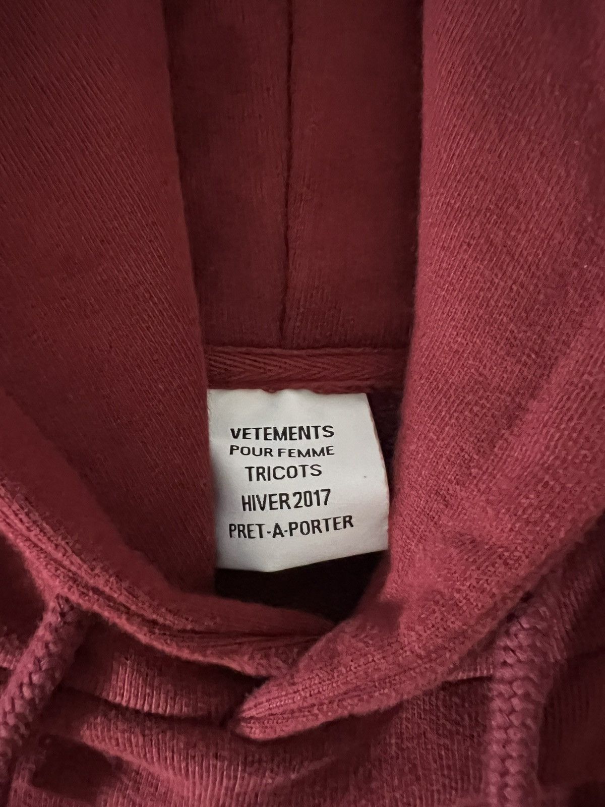 Vetements Vetements “May The Bridges I Burn” Cropped Hoodie Size US L / EU 52-54 / 3 - 11 Thumbnail
