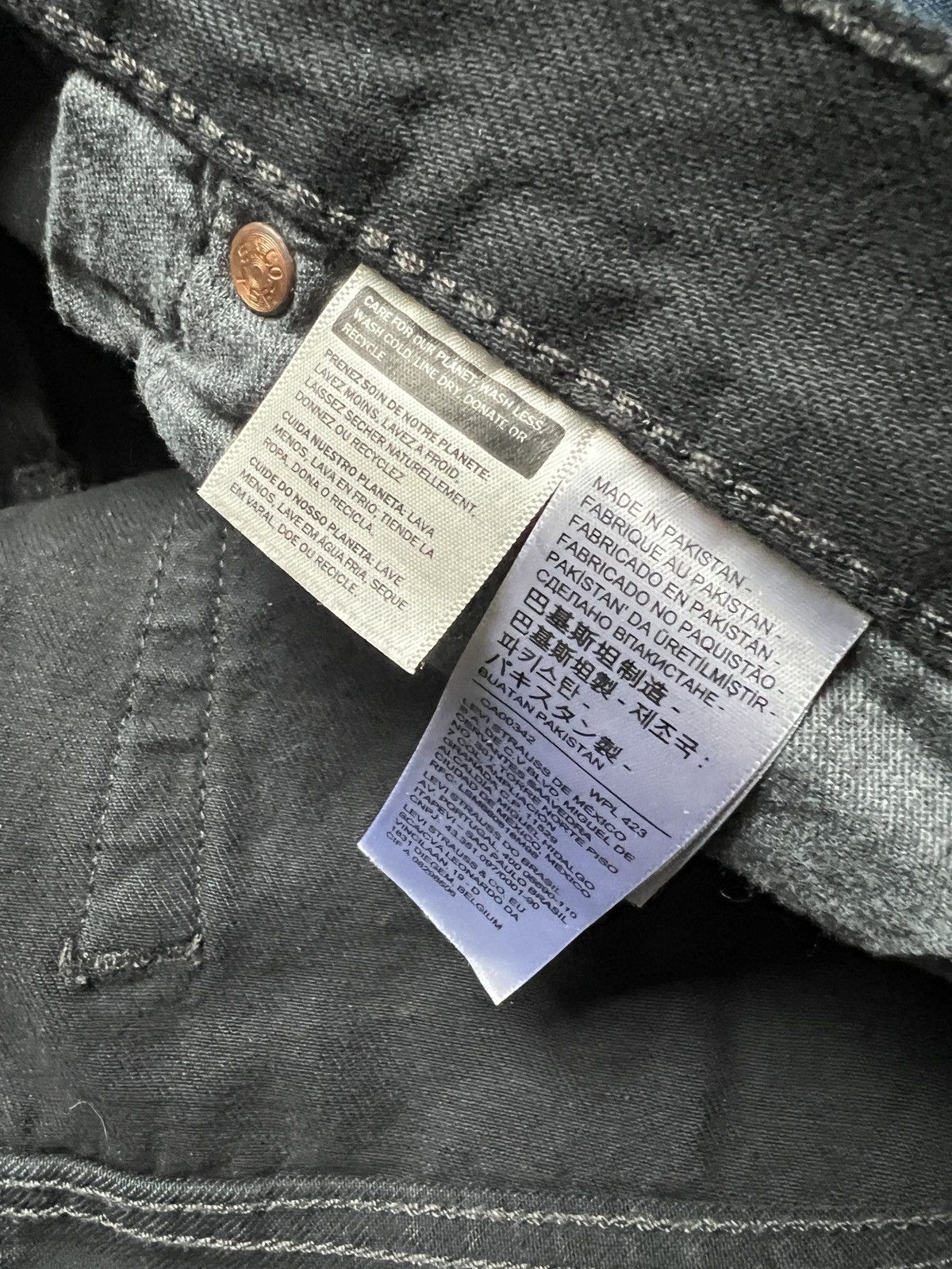 Levi's Levi's 501 Vintage Overdye Denim Jeans 30x32 Size US 30 / EU 46 - 9 Thumbnail