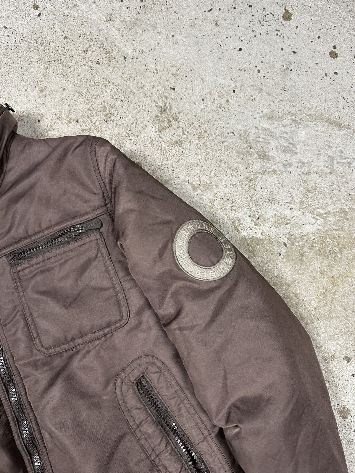 If Six Was Nine × Japanese Brand × Le Grande Bleu (L.G.B.) Vintage Y2K Brown Utility Japanese Style Bomber Jacket Size US S / EU 44-46 / 1 - 5 Thumbnail