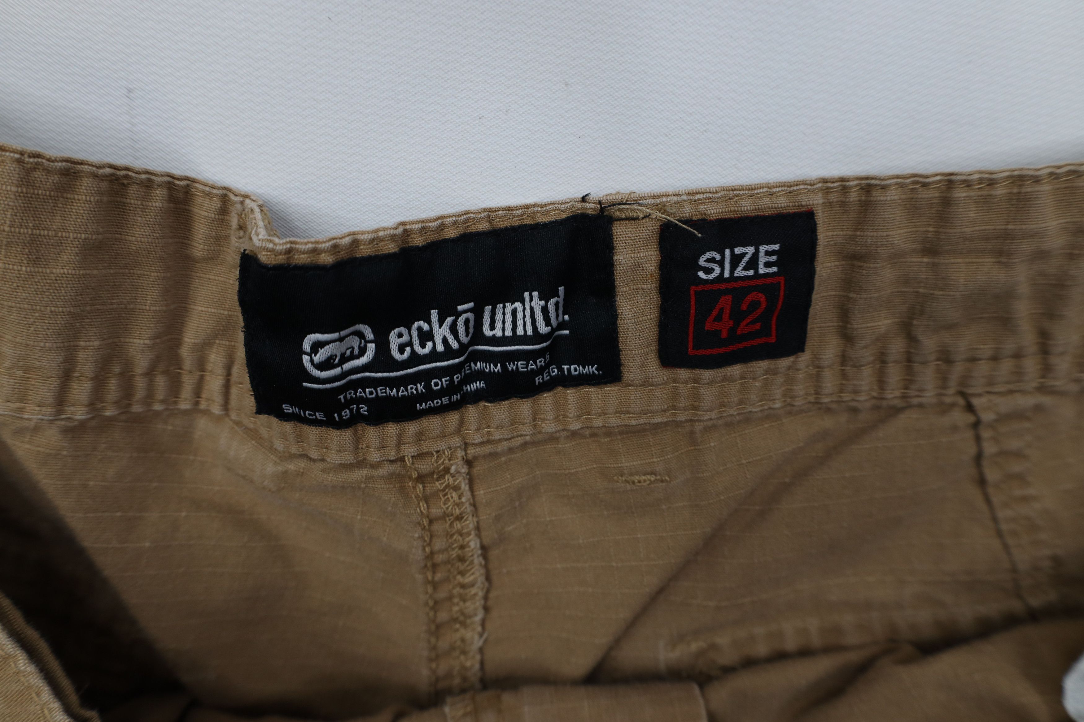 Ecko Unltd. Vintage 90s Y2K Ecko Ripstop Surplus Cargo Shorts Cotton Size US 42 / EU 58 - 8 Thumbnail