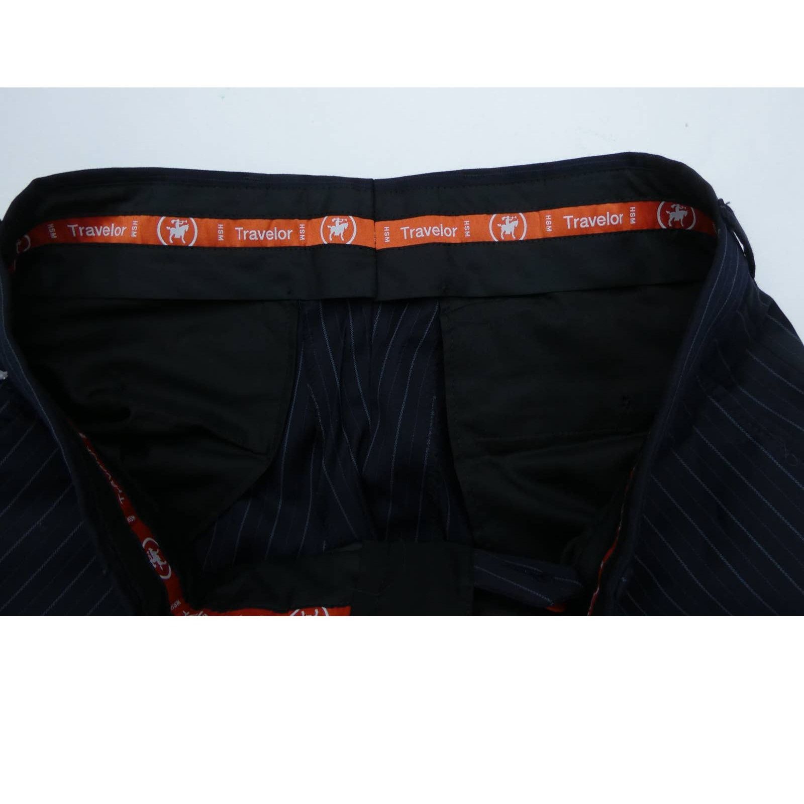 Hart Schaffner Marx NEW Hart Schaffner Marx Travelor 2 piece suit, 41R, Navy Size 40R - 6 Thumbnail
