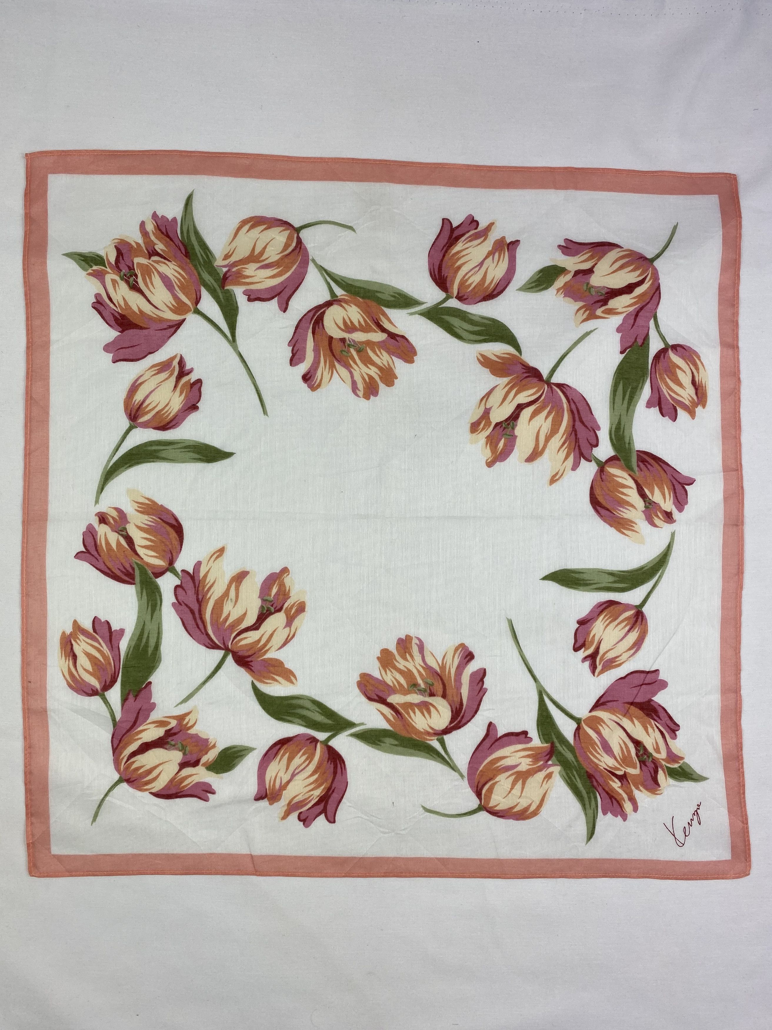 Kenzo × Vintage Kenzo Handkerchiefs / Bandana / Neckerchief Size ONE SIZE - 3 Thumbnail