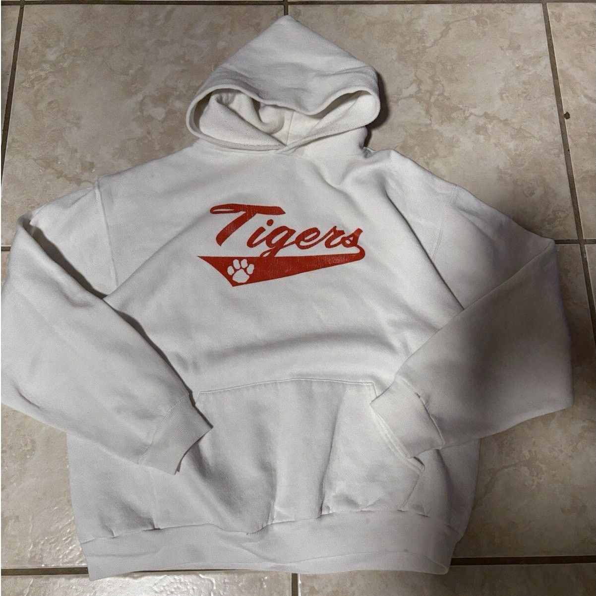 Russell Athletic Vintage 1980s Russell Athletic Hoodie Tigers Large Size US L / EU 52-54 / 3 - 1 Thumbnail