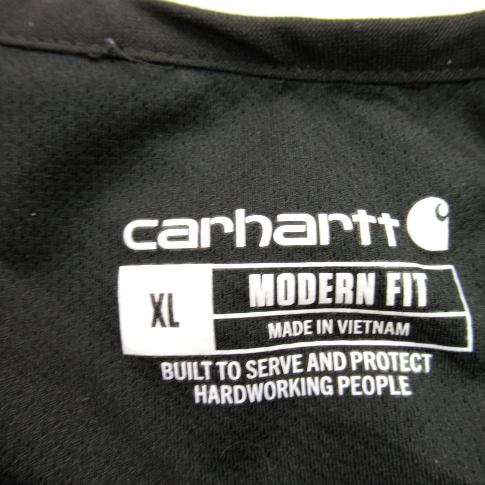 Carhartt Carhartt Womens Scrub Shirt Short Sleeve XL Black Pockets Modern Fit Size XL / US 12-14 / IT 48-50 - 4 Thumbnail