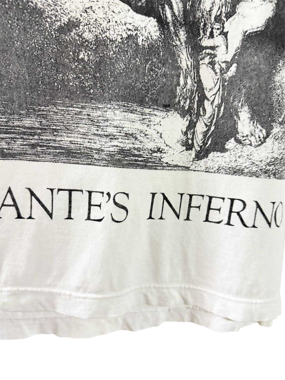 Band Tees 🔥🔥 Vintage 90s JOY DIVISION Dante's Inferno tee Size US L / EU 52-54 / 3 - 6 Thumbnail