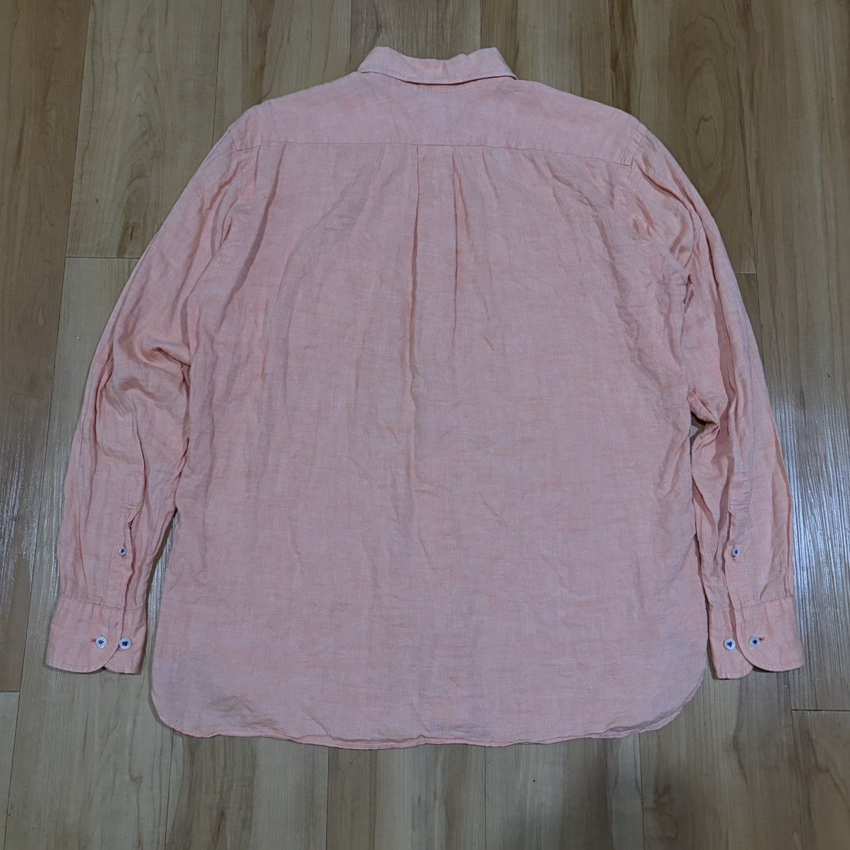 Sugar Cane Sugar cane linen long sleeve shirt Size US L / EU 52-54 / 3 - 2 Thumbnail