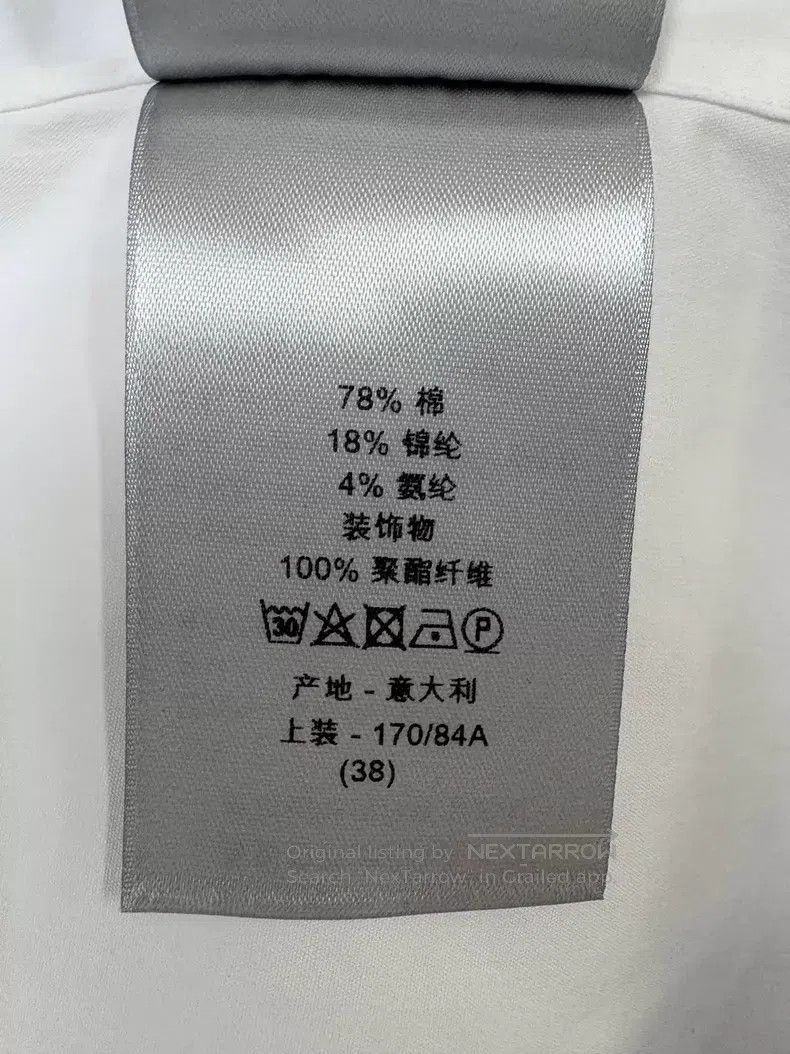 Dior Dior Size 38 Sleeveless shirt with white and black letter p Size US XXS / EU 40 - 7 Thumbnail
