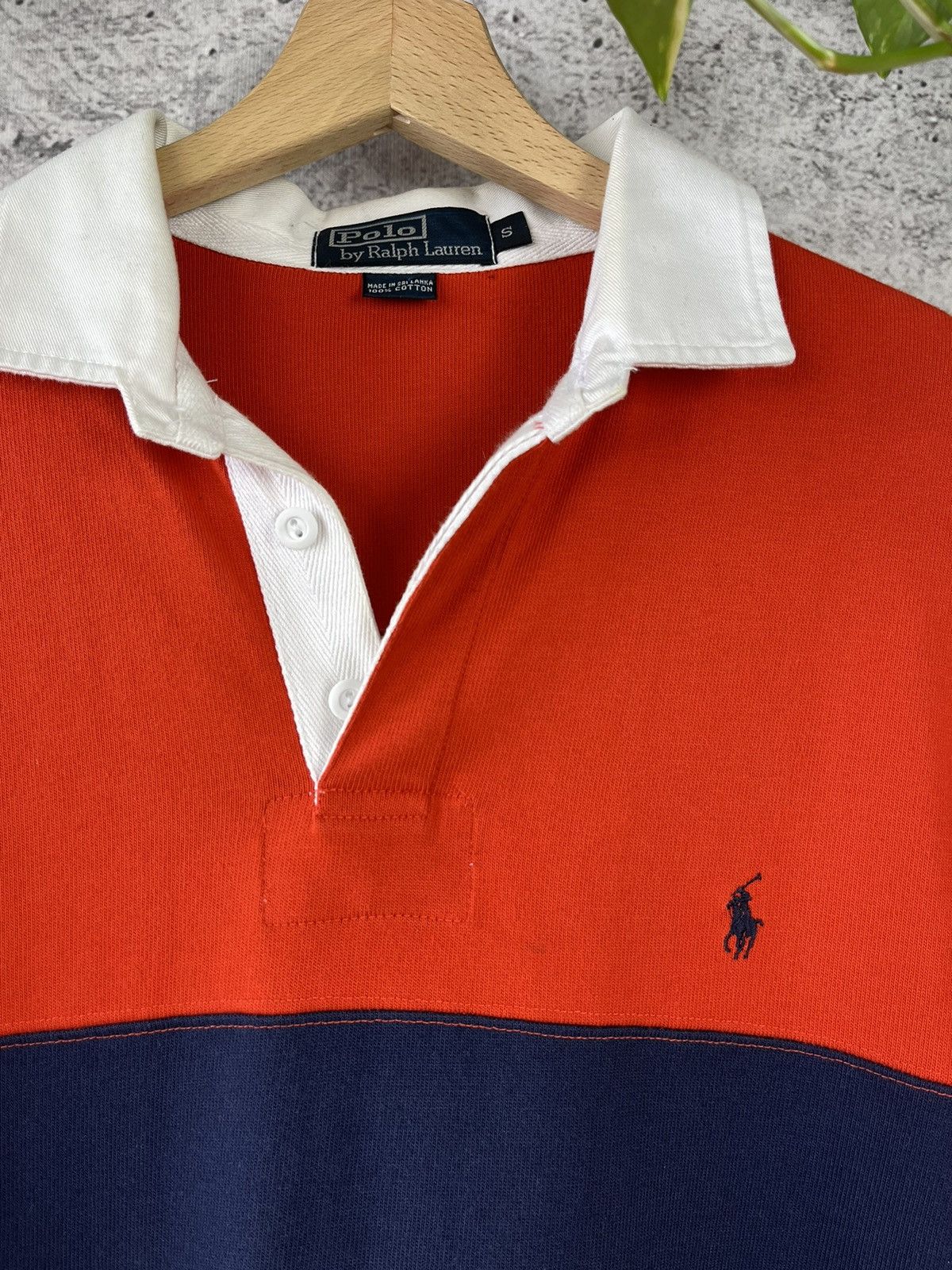 Polo Ralph Lauren × Vintage POLO RALPH LAUREN THE ICONIC RUGBY SHIRT Size US S / EU 44-46 / 1 - 2 Thumbnail