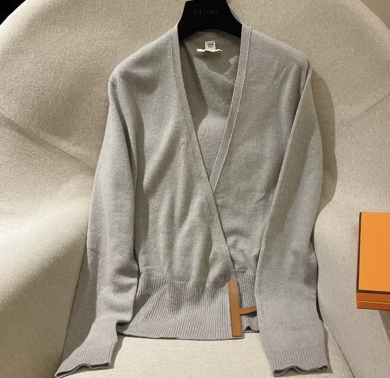 Hermes Hermes Classic Cashmere Sweater Size S / US 4 / IT 40 - 2 Thumbnail