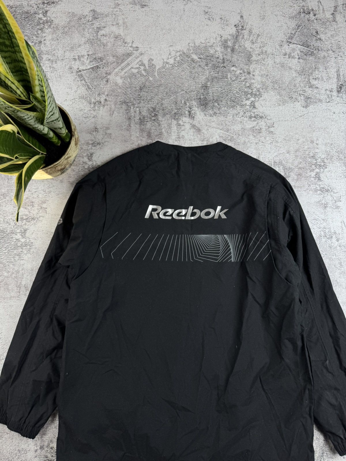 Reebok West Ham 2003 Reebok Nylon LongSleeve Soccer Football Jersey Sweatshirt Jacket Size US M / EU 48-50 / 2 - 17 Thumbnail