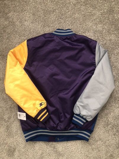 Starter Starter Los Angeles Arch Satin Varsity Jacket Size US XL / EU 56 / 4 - 2 Thumbnail