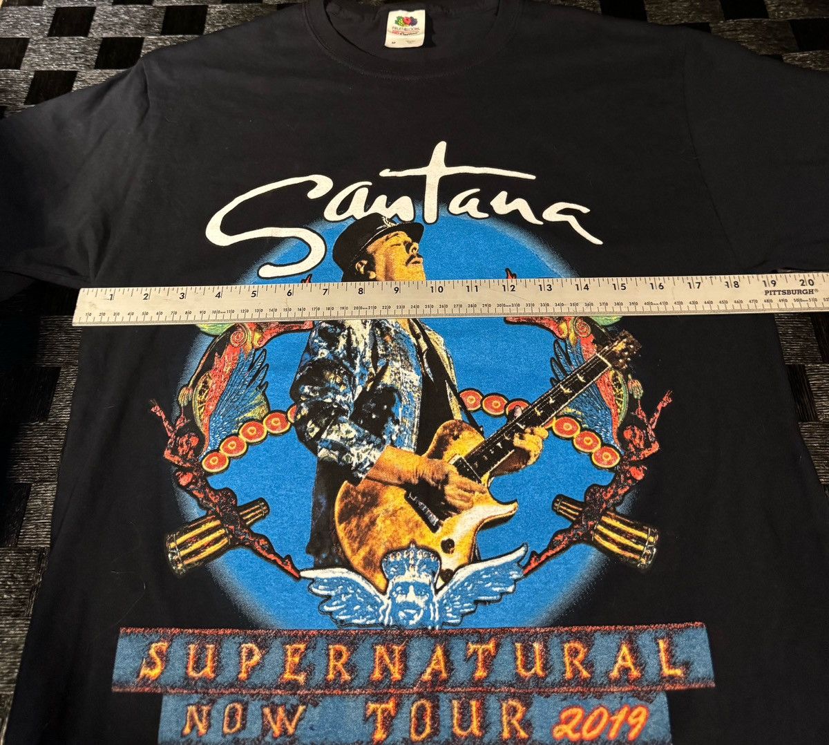 Band Tees Santana 2019 Supernatural Now Tour Tee Size M Size US M / EU 48-50 / 2 - 5 Thumbnail