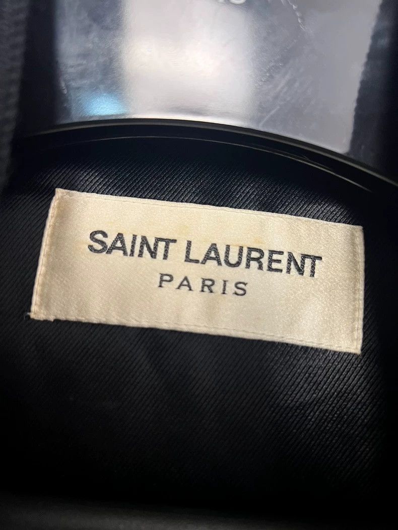 Saint Laurent Paris saint Laurent paris15 Fall/Winter Runway Black Velvet Rhin Size US S / EU 44-46 / 1 - 3 Thumbnail