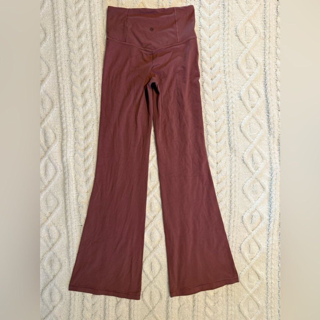 Athleta Athleta Women's Elation Flare Pant Spiced Cabernet Size XS Size 26" / US 2 / IT 38 - 5 Thumbnail