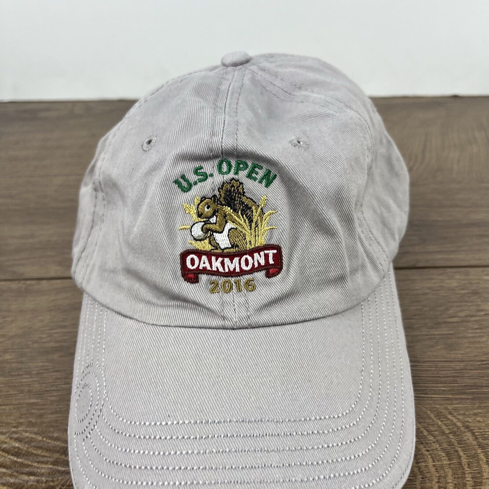 Other Oakmonth 2016 Hat US Open Hat Gray Adjustable Hat Gray Adult Size ONE SIZE - 7 Thumbnail