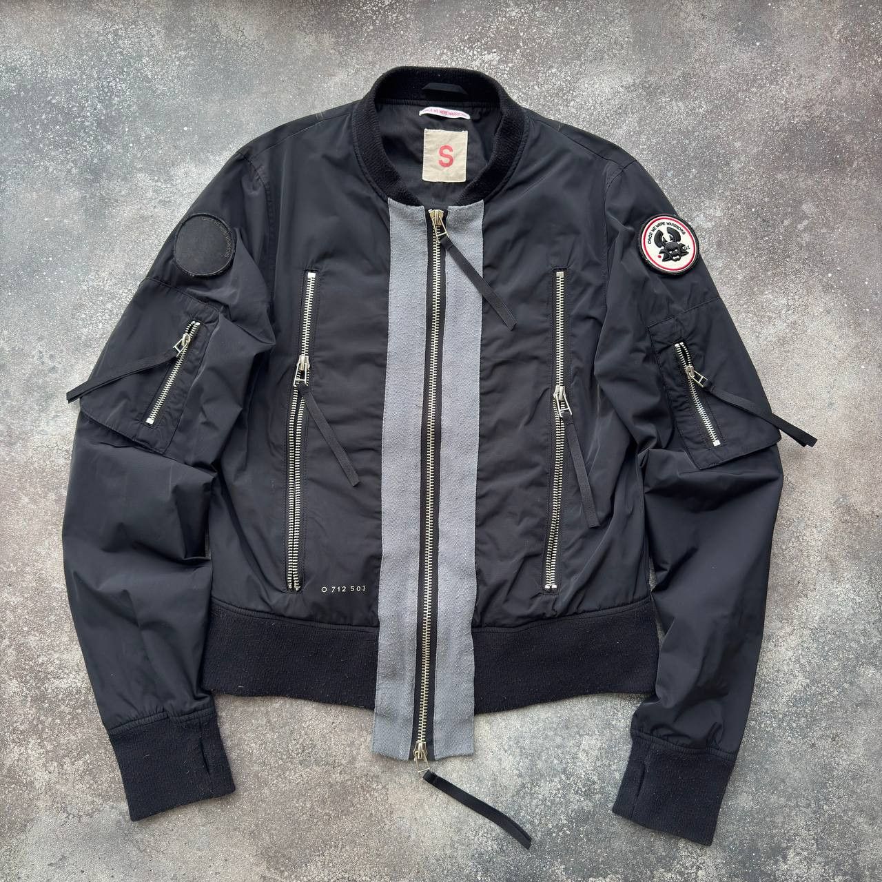 20471120 × Japanese Brand × Vintage Japanese Style Zip Details Techwear Bomber Jacket Size US M / EU 48-50 / 2 - 1 Thumbnail