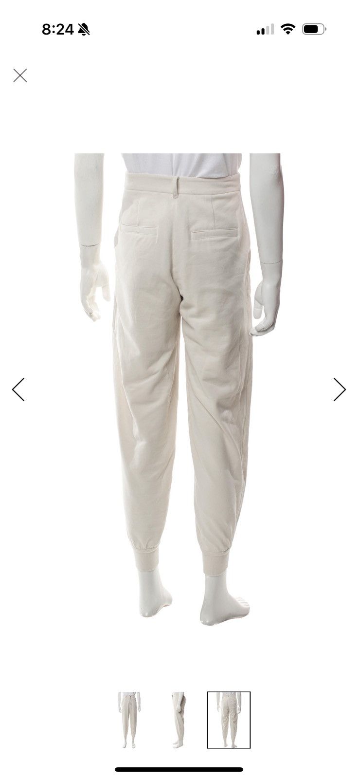 Brunello Cucinelli Brunello Cucinelli Joggers – Brown/Neutral – Size XS, $1010 Size US 28 / EU 44 - 5 Thumbnail