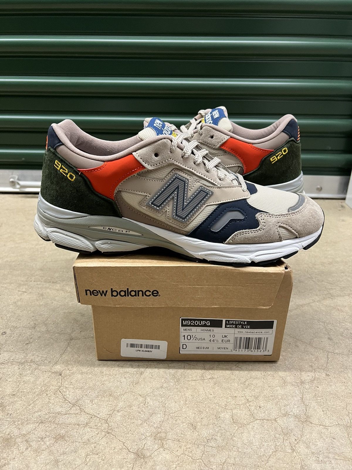 New hot Balance 920 Sand Navy 10.5