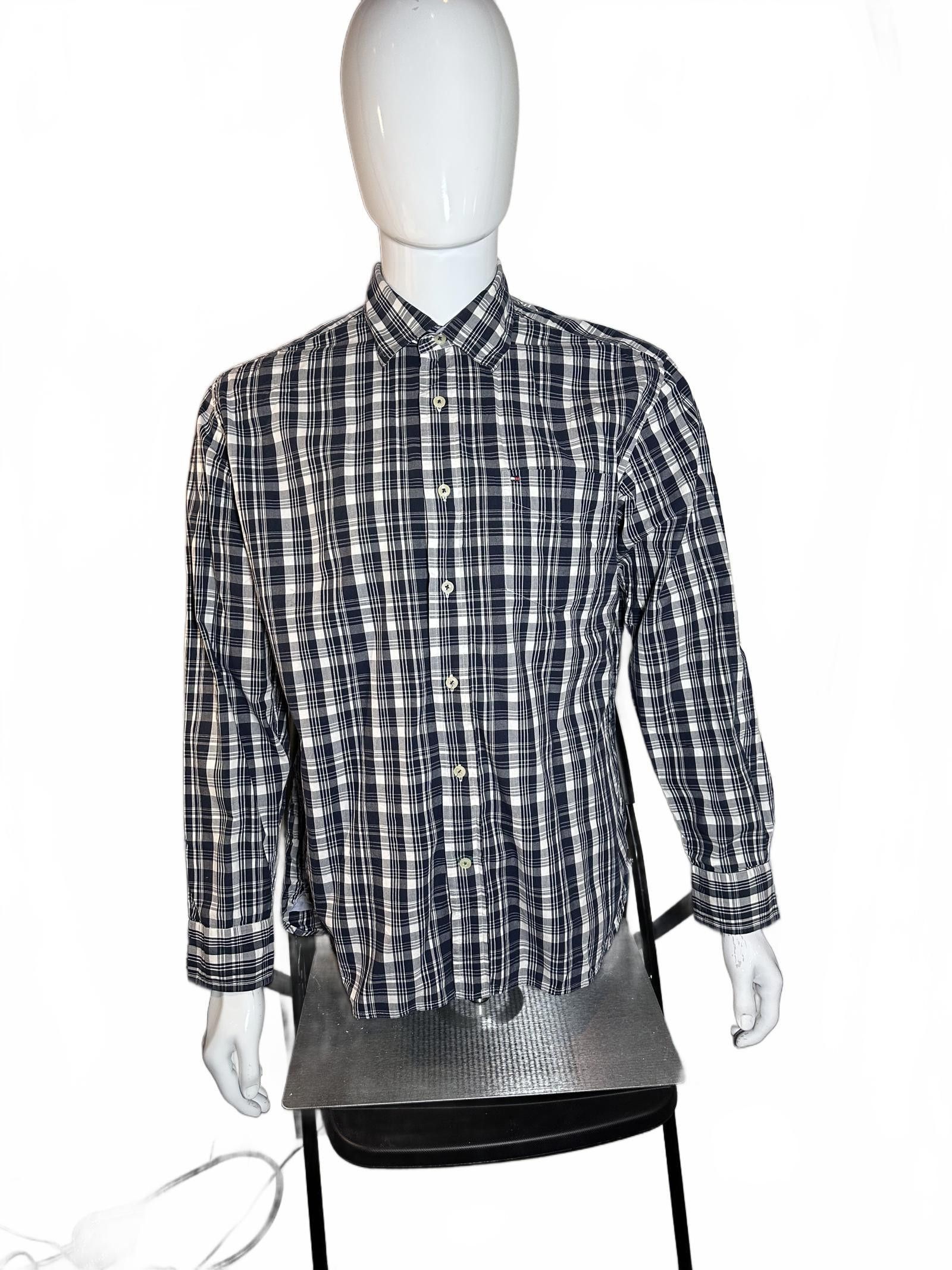 Tommy Hilfiger Tommy Hilfiger Men's Checked Shirt - Classic Style Size US M / EU 48-50 / 2 - 2 Thumbnail