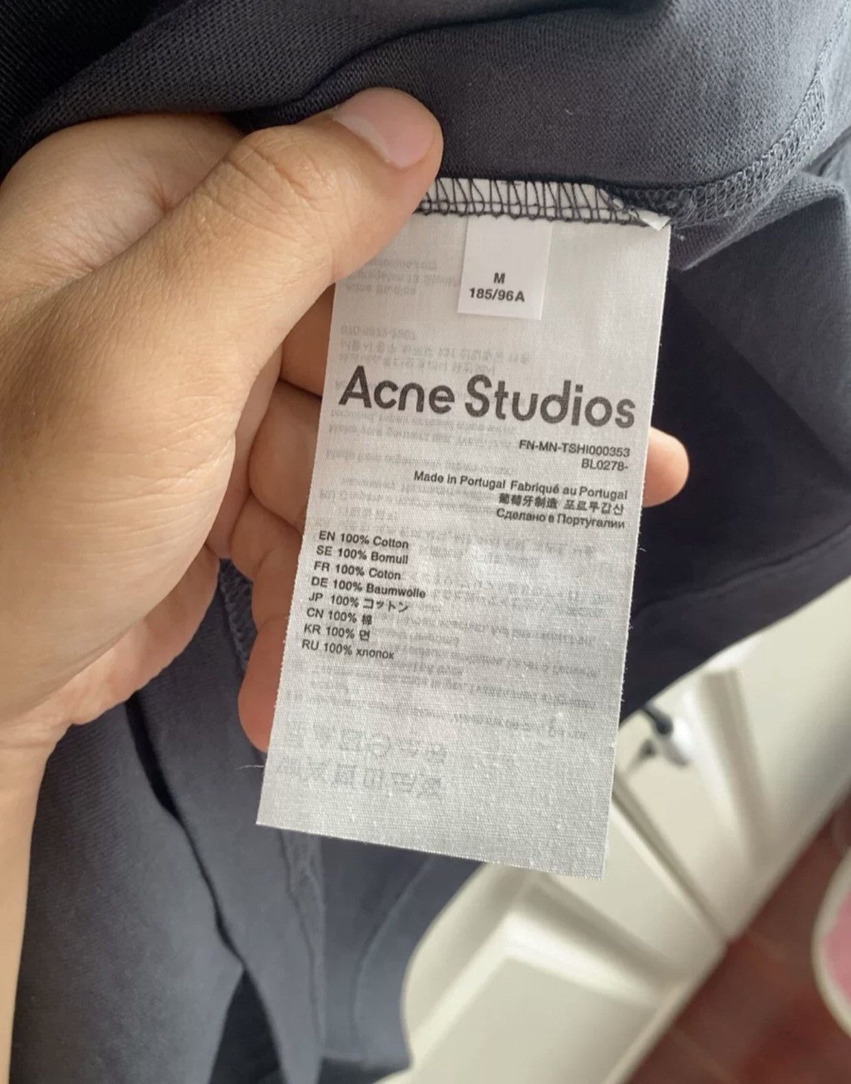 Acne Studios acnestudio loose T-shirt 2408-Nextarrow Size US M / EU 48-50 / 2 - 5 Thumbnail