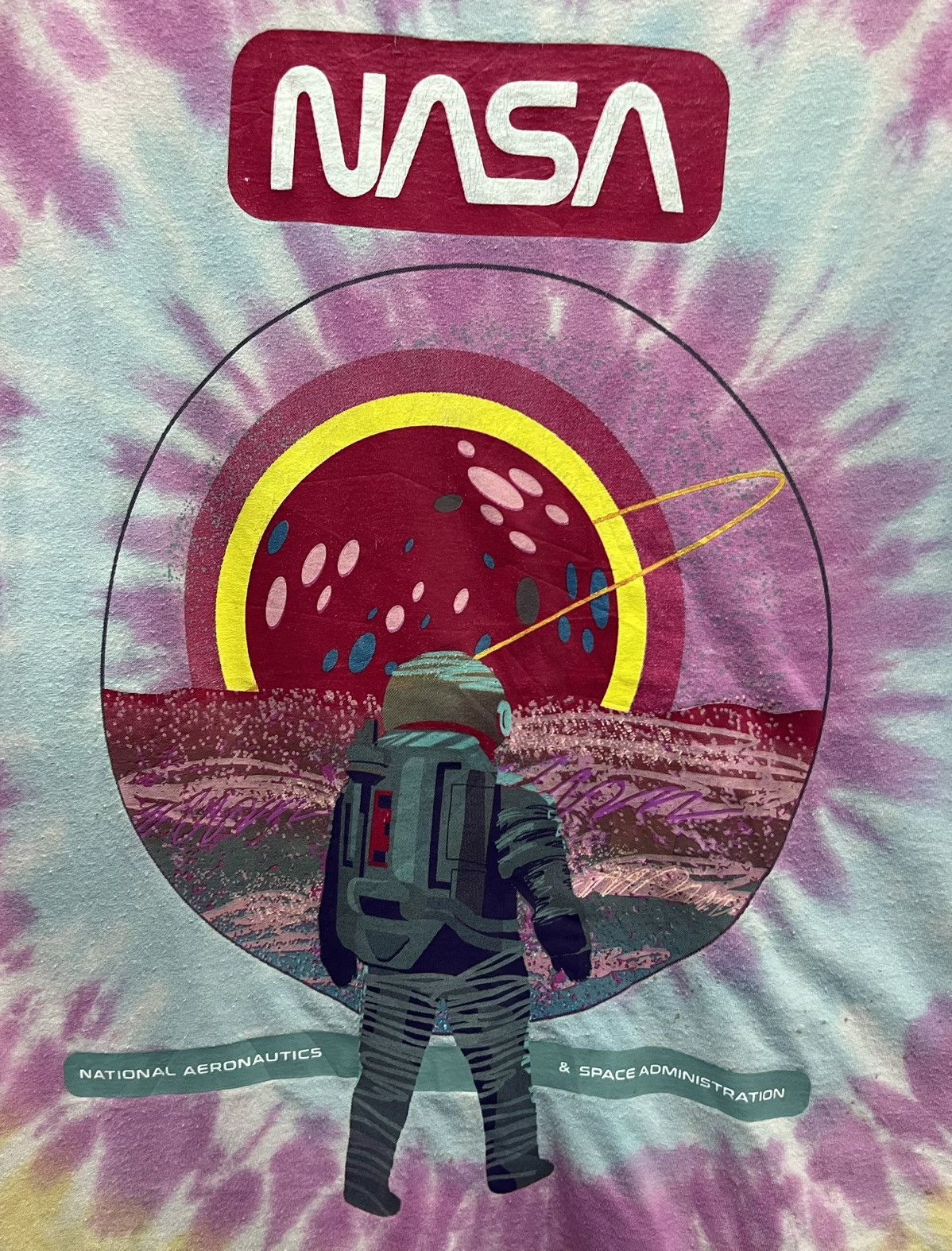 NASA × Vintage NASA NATIONAL AERONAUTICS&SPACE ADMINISTRATION SWEATSHIRT Size US L / EU 52-54 / 3 - 3 Thumbnail