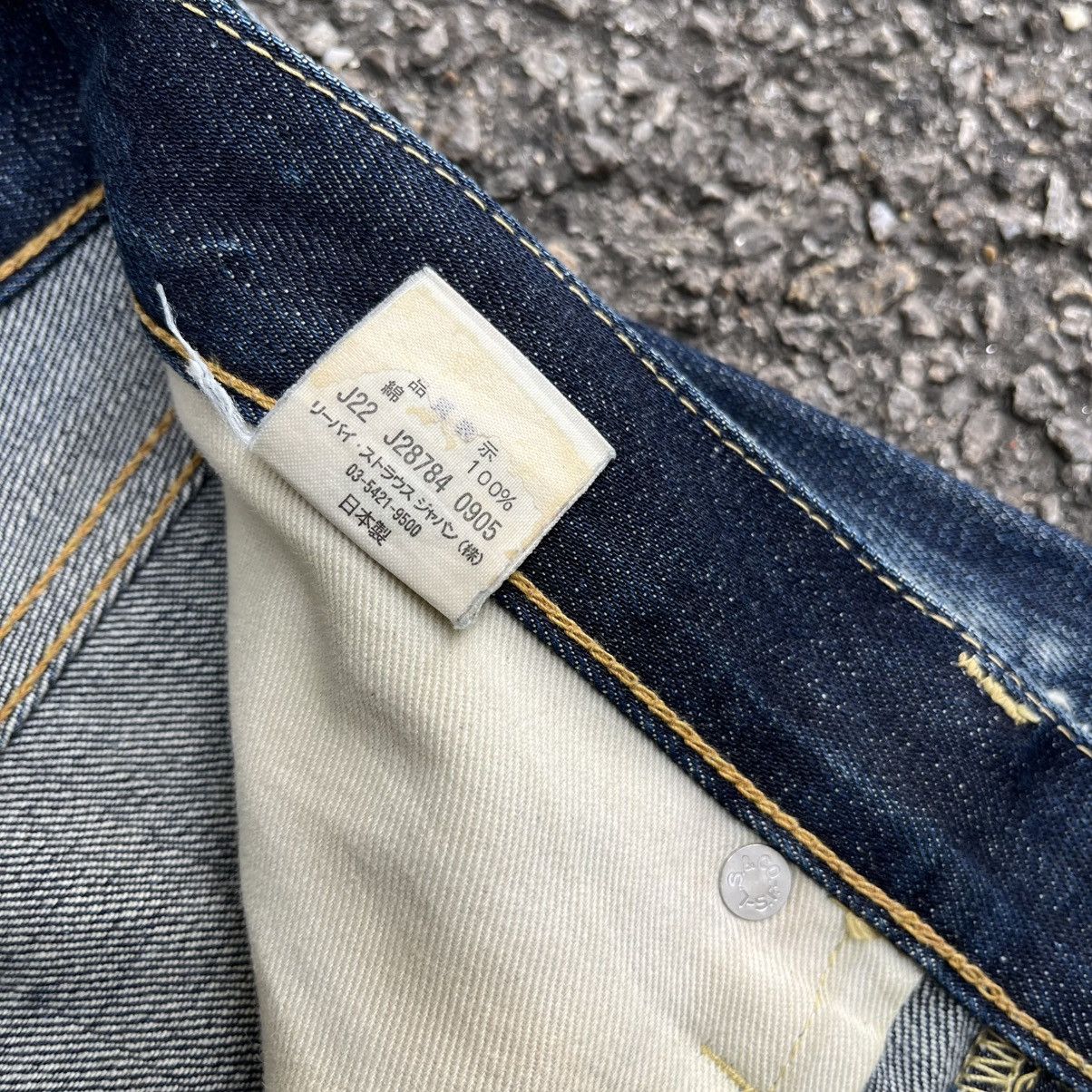 Levi's Vintage Clothing Levis LVC 501XX 66501 Big E Japan Selvedge Red Line Denim Size US 35 - 11 Thumbnail