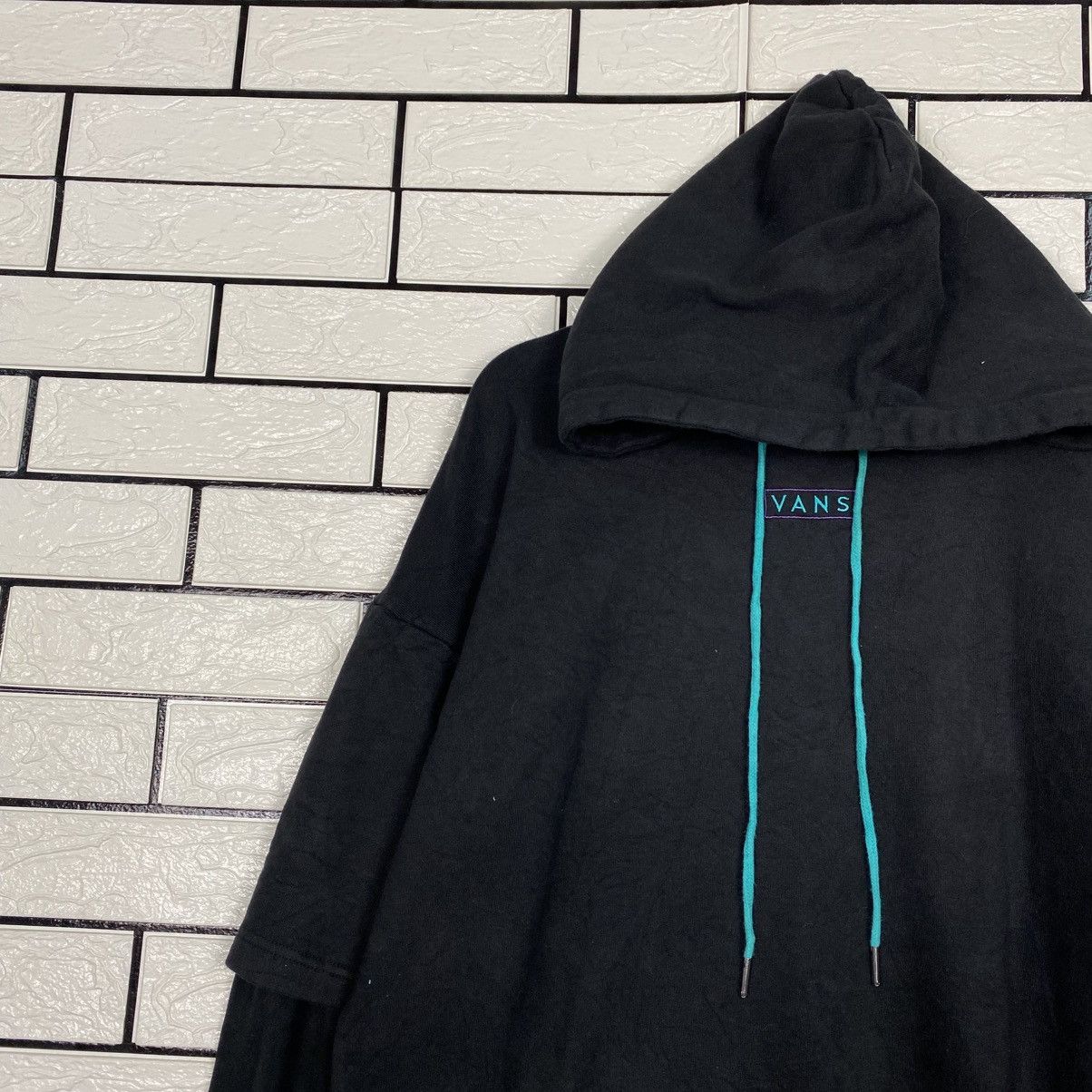 Japanese Brand 📌Vintage Hoodie Pull Over Vans Centre Logo Size US M / EU 48-50 / 2 - 8 Thumbnail