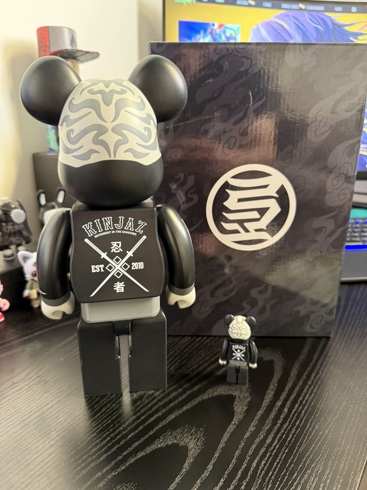 Medicom Toy Kinjaz x Medicom 100% & 400% Be@rbrick Figure Set Size ONE SIZE - 2 Thumbnail