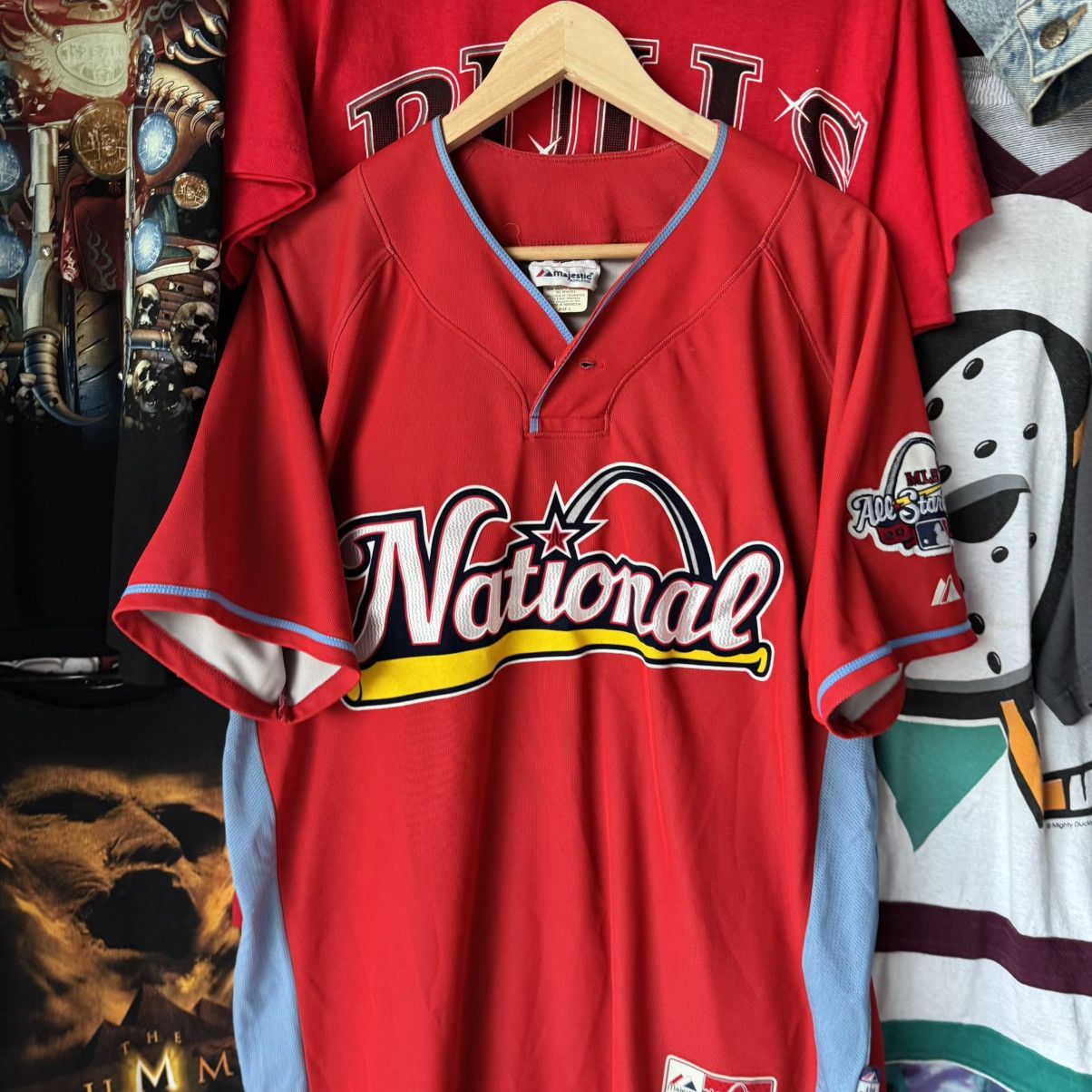 MLB × Majestic × Vintage 2009 Majestic MLB All Star Game St Louis Cardinals Jersey Size US L / EU 52-54 / 3 - 2 Thumbnail