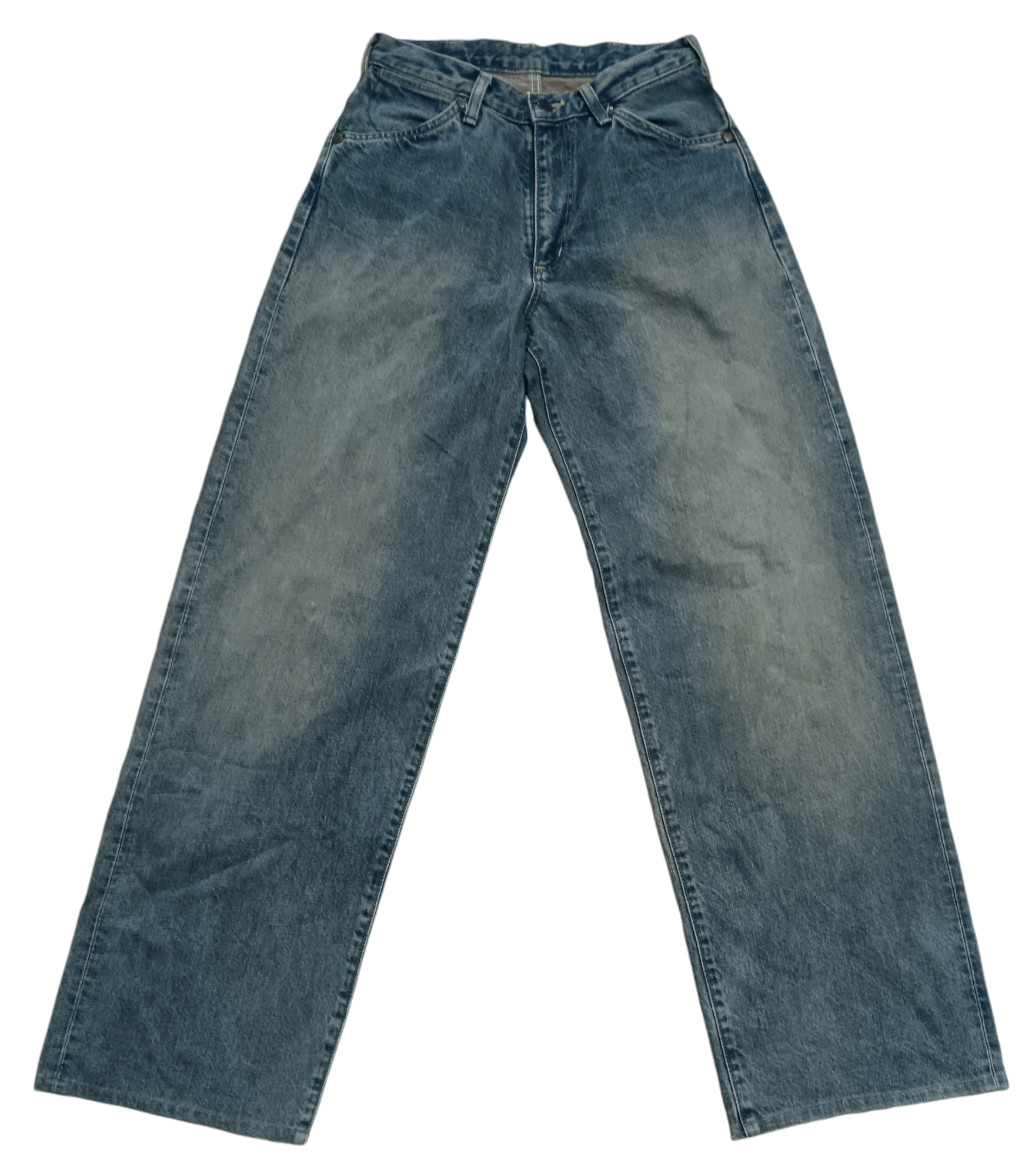 Wrangler VINTAGE WRANGLER BAGGY SELVEDGE MUD WASH JEANS Size US 29 - 1 Thumbnail