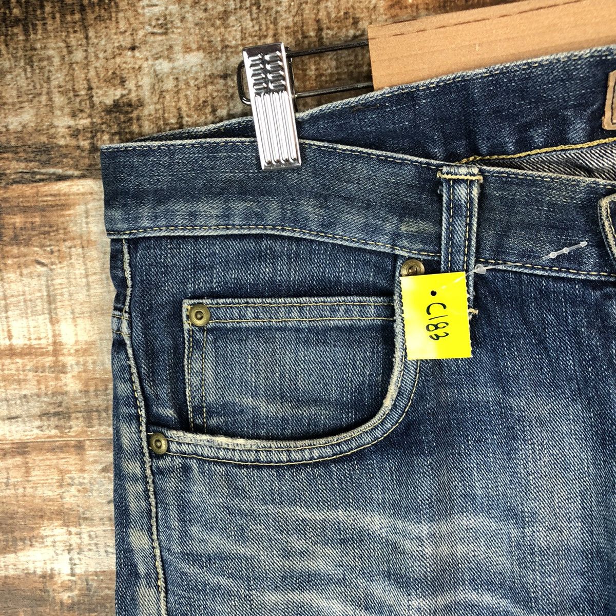 Lee DL Lee Vintage Blue Denim Pants #C183 Size US 33 - 7 Thumbnail