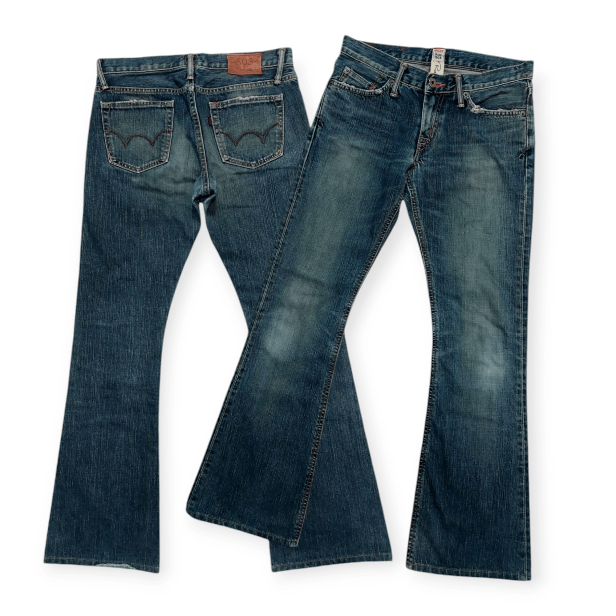 Edwin Flare Edwin Miss. 503 Rude Denim Size 30" / US 8 / IT 44 - 1 Thumbnail