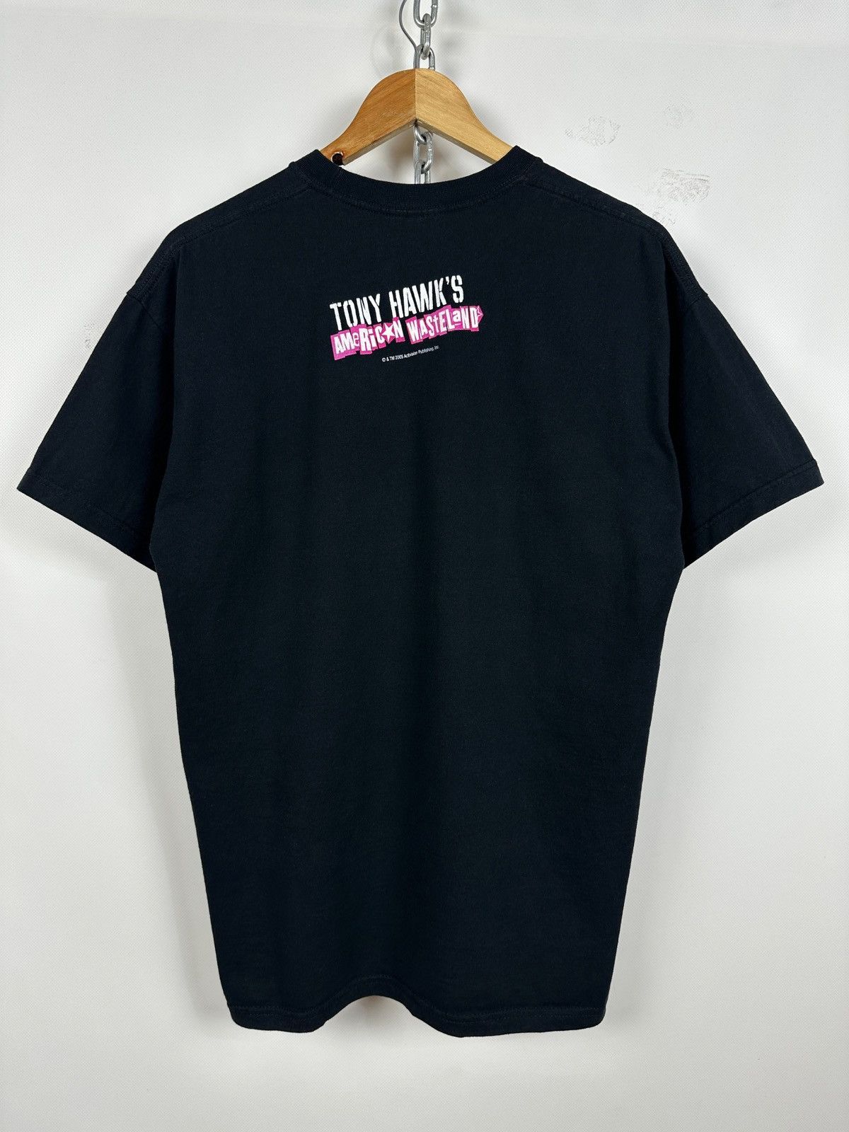 Tony Hawk 2005 Vintage Tony Hawks American Wasteland Wasted T-Shirt Size US L / EU 52-54 / 3 - 2 Thumbnail