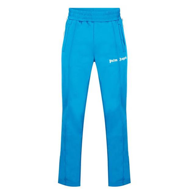 image of Palm Angels O1G2R1Mq0524 Sweatpants & Joggers In Blue & White in Blue/White, Men's (Size 38)