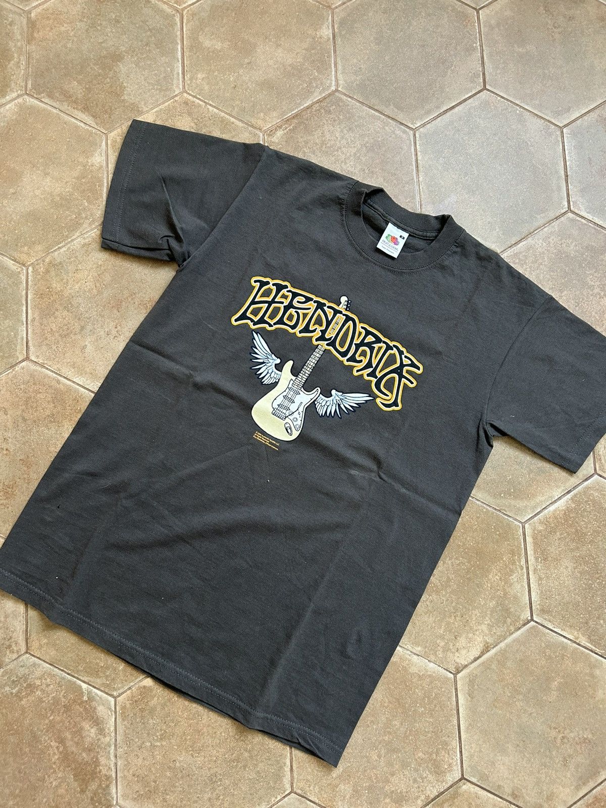 Band Tees × Jimi Hendrix VINTAGE JIMI HENDRIX SHIRT 2004 Size US S / EU 44-46 / 1 - 2 Thumbnail