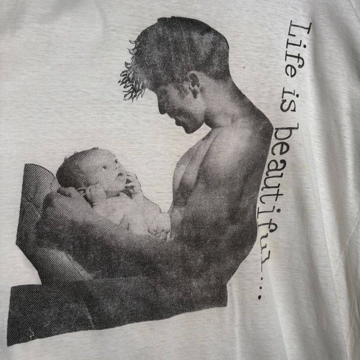 Vintage Vintage 80s Spencer Rowell Art Photo T-Shirt / Bruce Weber Size US XL / EU 56 / 4 - 3 Thumbnail