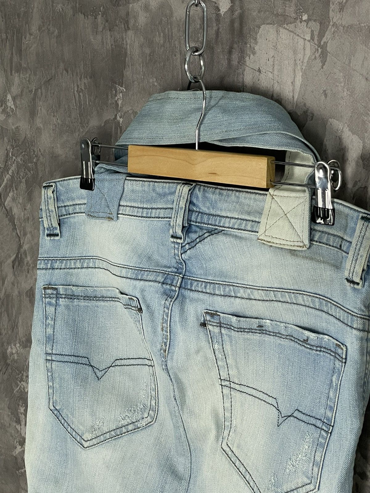 Diesel Vintage Diesel Denim Shoulder Bag 90s Avant Garde Size ONE SIZE - 9 Thumbnail