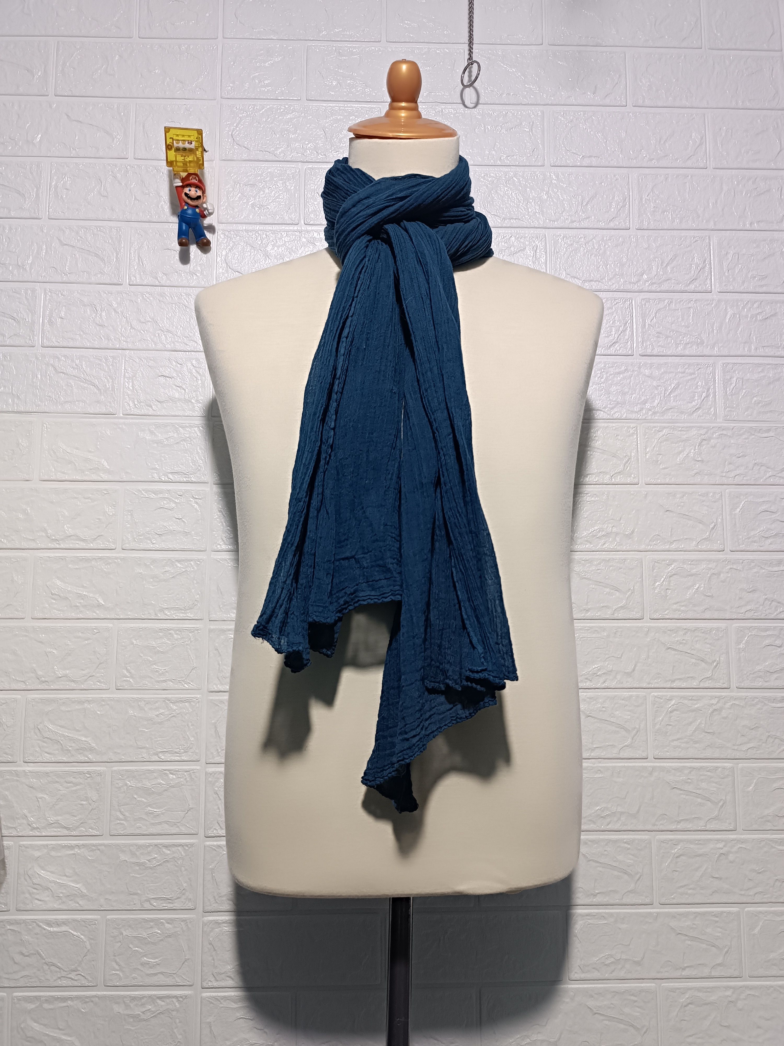 Other Thin Blue Scraf Size ONE SIZE - 1 Thumbnail
