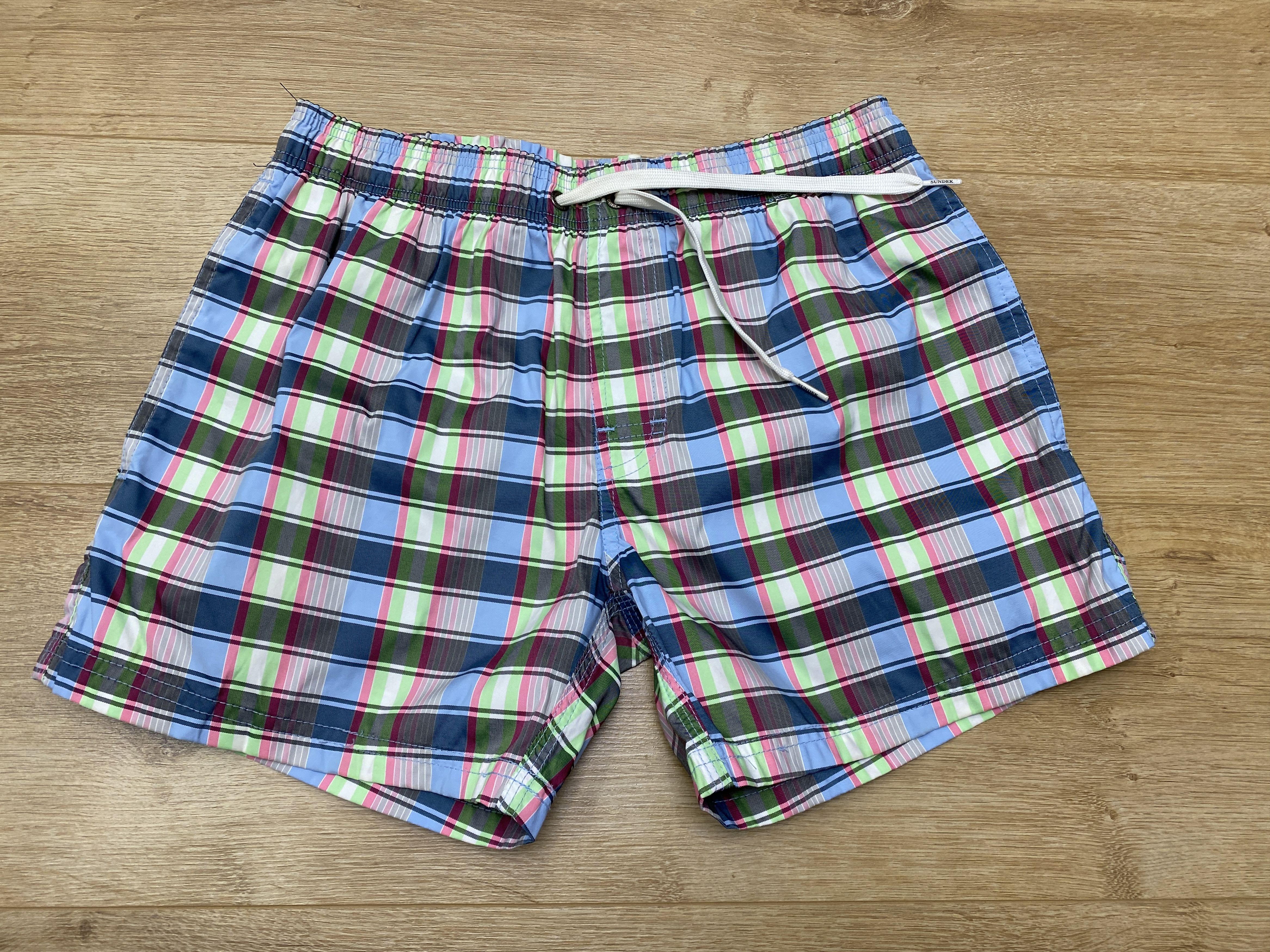 Sundek Nova Check Sundek S Shorts Trunks Bath Suit Surf Size S Xs Size US 28 / EU 44 - 4 Thumbnail
