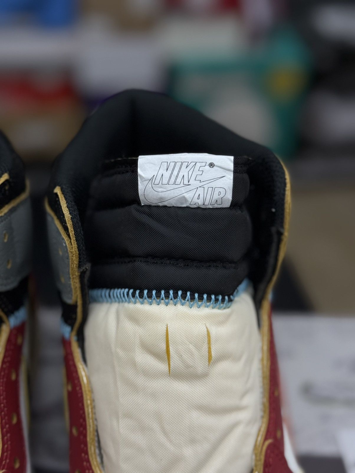Jordan Brand × Nike Nike Jordan 1 Union (HV8563-600) Size 11.5 (NEW) Size US 11.5 / EU 44-45 - 12 Thumbnail