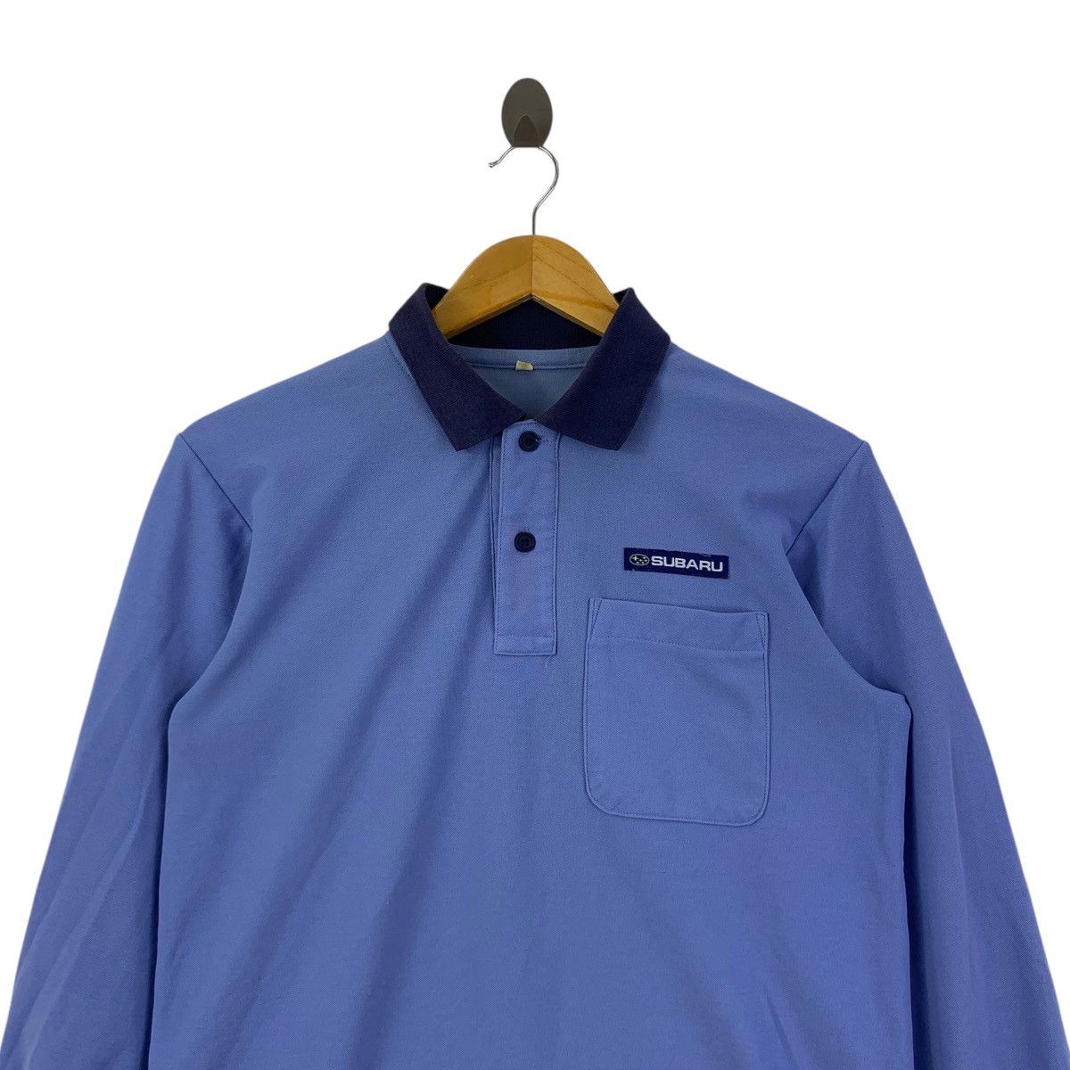Vintage Vintage SUBARU IMPREZA RACING Team Polo Tee Shirt Top Size US M / EU 48-50 / 2 - 2 Thumbnail