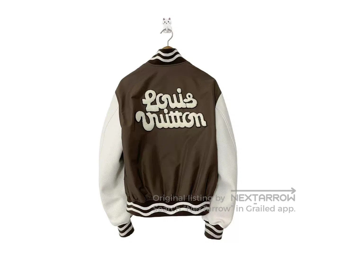 Louis Vuitton LV x Tyler Leather Sleeve Baseball Jacket. Size US M / EU 48-50 / 2 - 2 Thumbnail