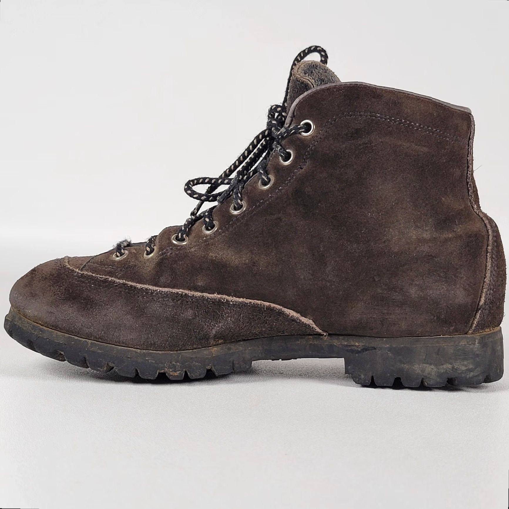 Vintage VINTAGE ALPS MOUNTAINEERING Hiking Boots Brown Suede Leather Upper Composite Toe 8.5 M Men’s Shoes Boots Size US 9 / EU 42 - 5 Thumbnail