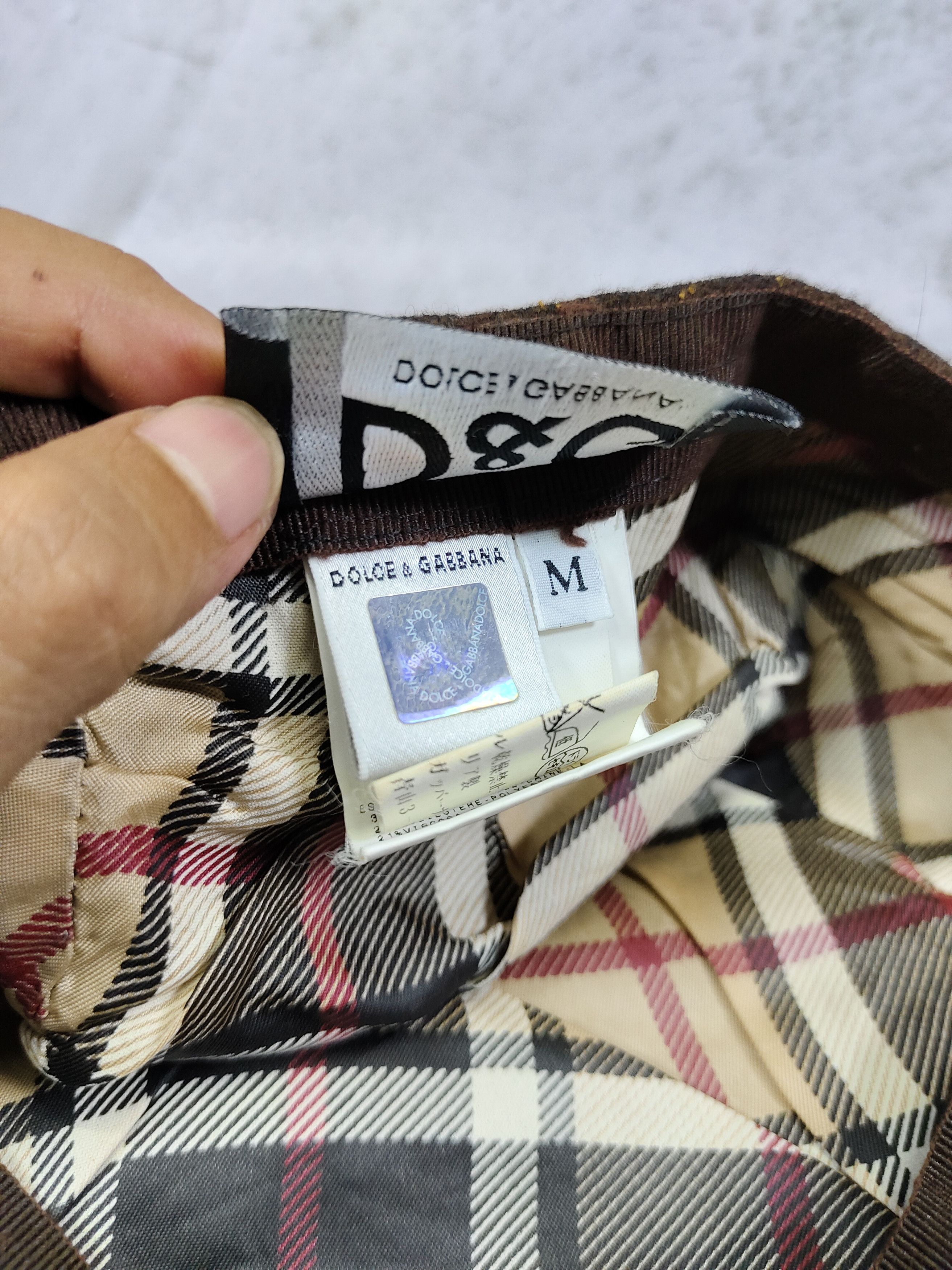 Dolce & Gabbana 2000s D&G- Wool Tweed Heritage Gatsby Style Newsboy Flatcap Size ONE SIZE - 11 Thumbnail