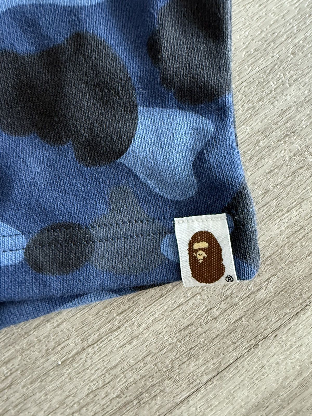 Bape Bape blue camo shark shorts Size US 32 / EU 48 - 2 Thumbnail