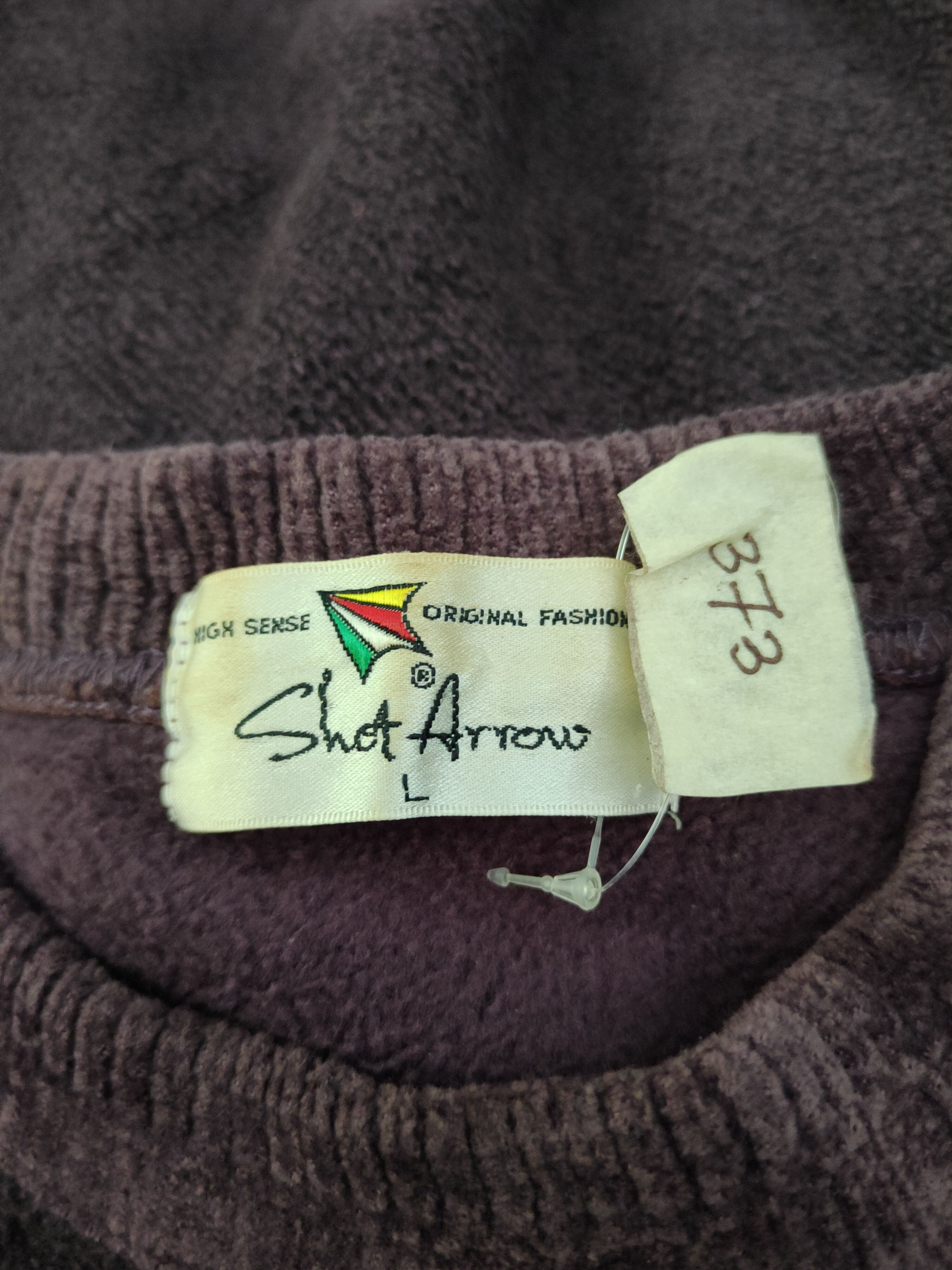 Japanese Brand × Vintage DL Short Arrow Purple Wool Sweatshirts #373 Size US L / EU 52-54 / 3 - 12 Thumbnail