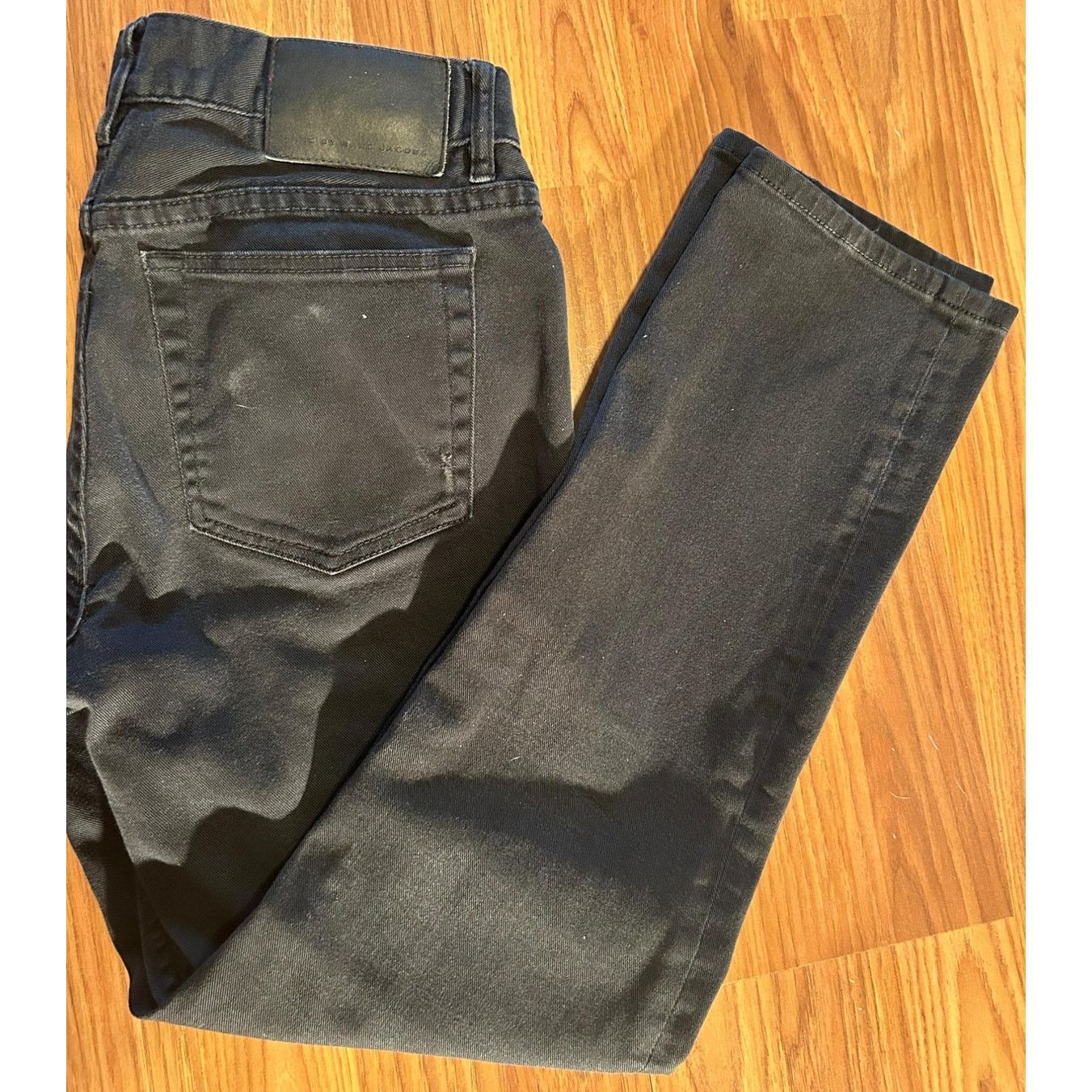 Marc Jacobs Marc Jacobs MJ 113 Low Rise Skinny Black Jeans 28x34 Size 28" / US 6 / IT 42 - 5 Thumbnail