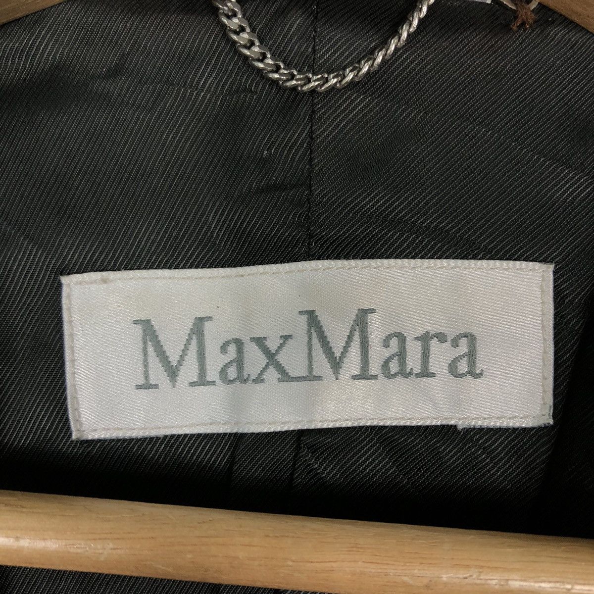 Japanese Brand 🔥Vintage Leather Biker Jacket Max Mara Size US M / EU 48-50 / 2 - 13 Thumbnail