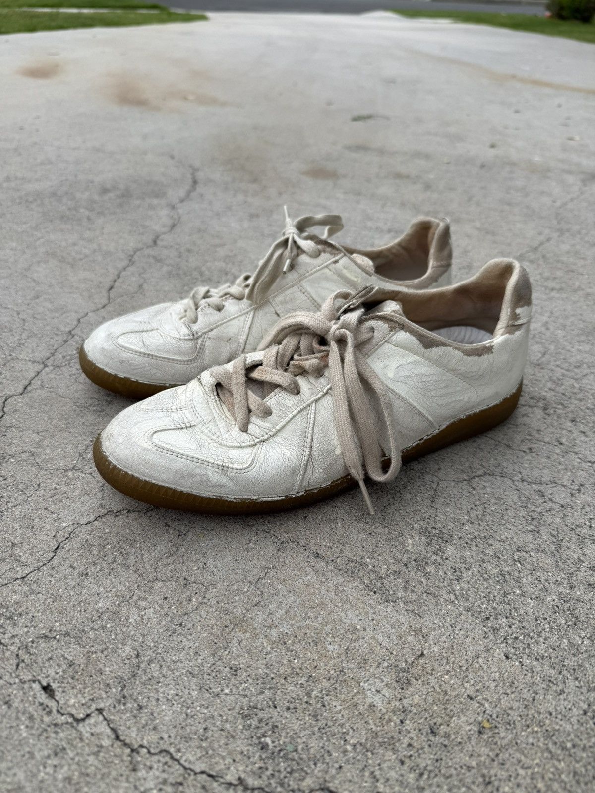 Maison Margiela Maison Margiela Artisanal Painted Gats Size US 8 / EU 41 - 1 Thumbnail
