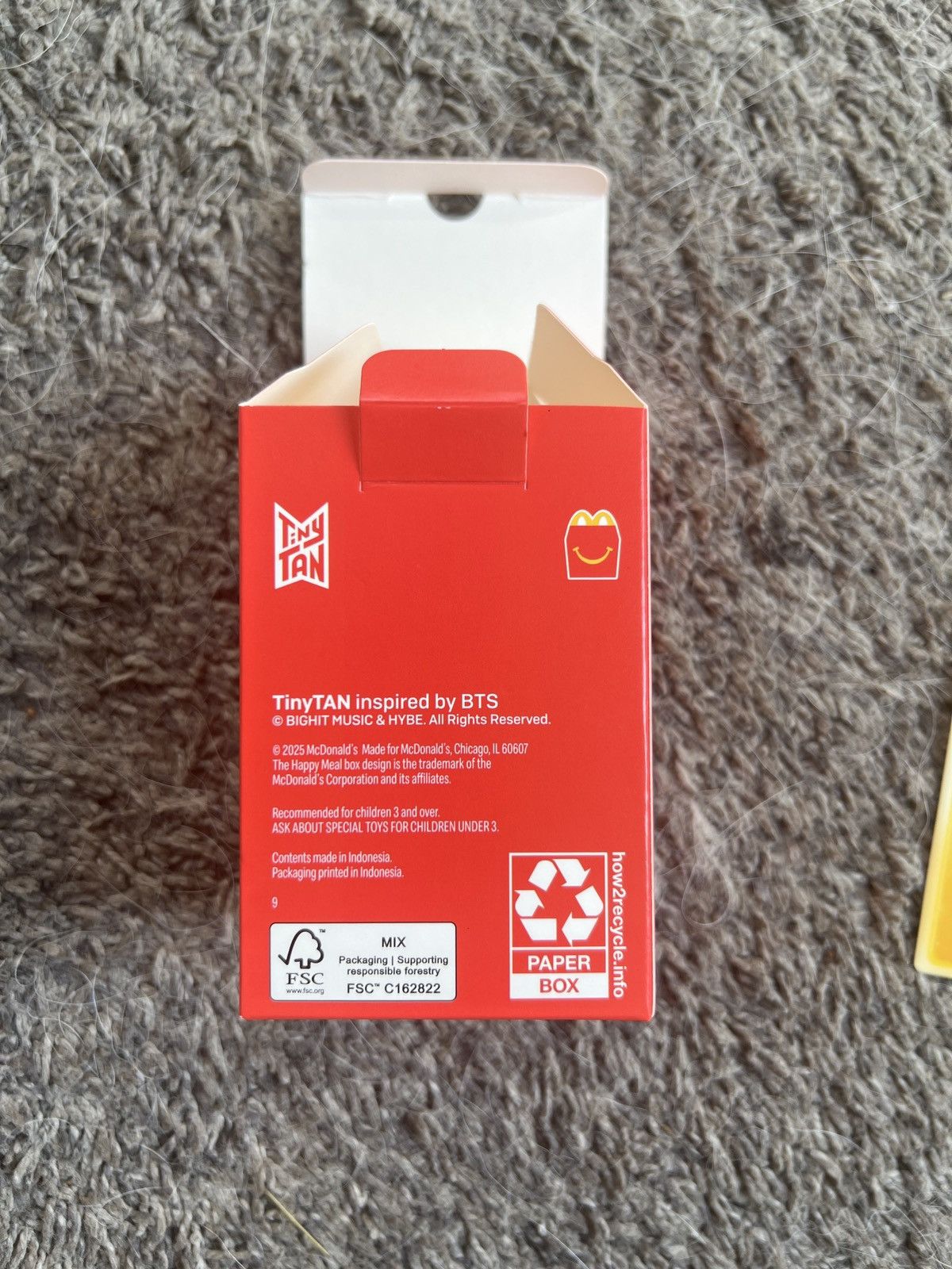 Hypebeast 2025 McDonald’s TinyTAN Jin Figure Size ONE SIZE - 10 Thumbnail